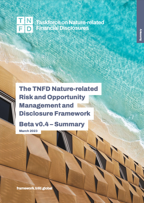 Taskforce On Nature-related Financial Disclosures (TNFD) | IFC Beyond ...